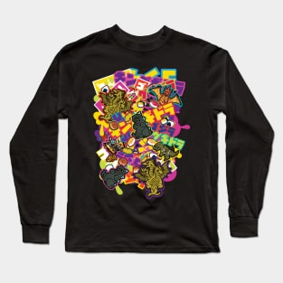 Kaiju Graffiti Long Sleeve T-Shirt